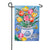 Butterflies and Tulips Suede Double Sided Garden Flag