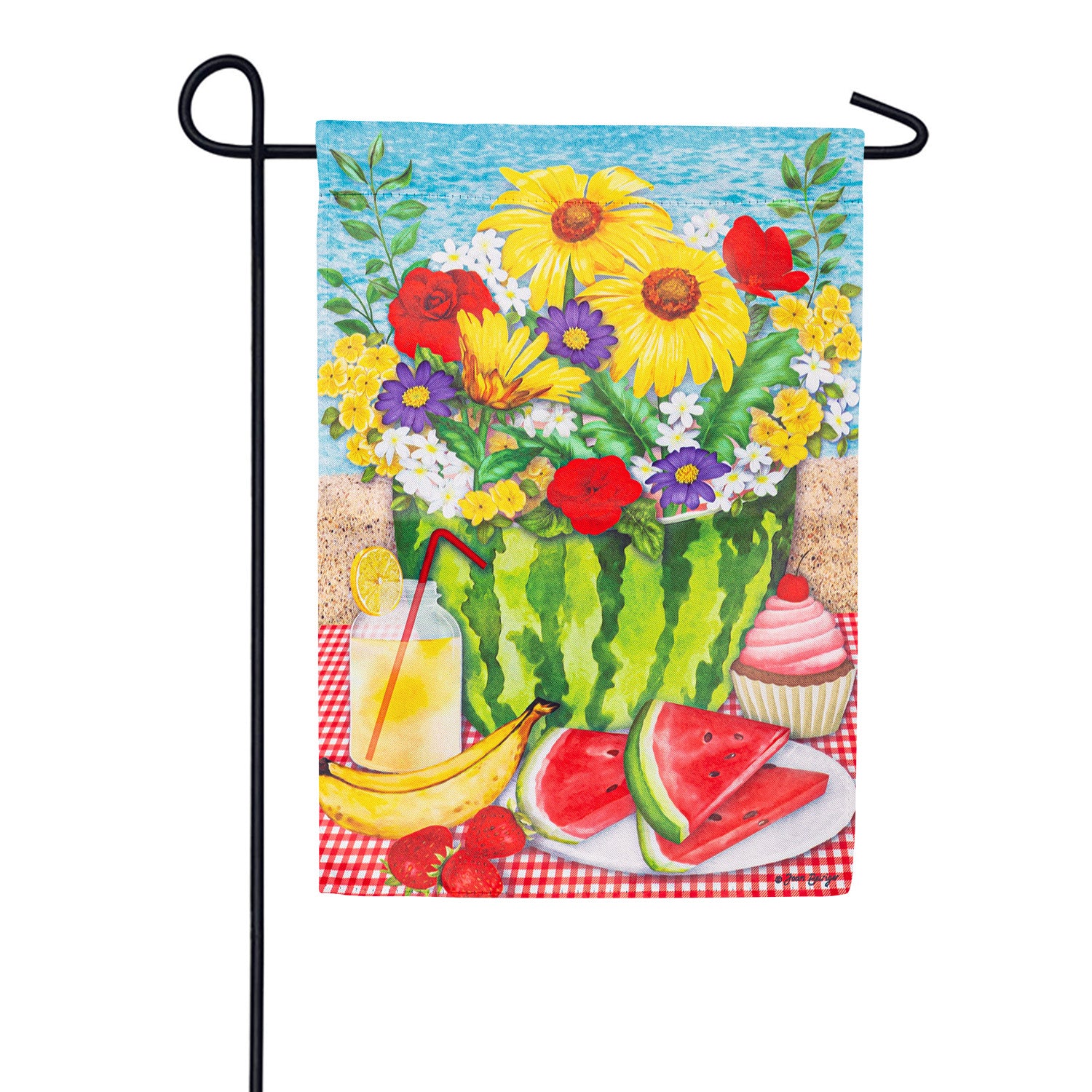 Nothing Like Summer Suede Double Sided Garden Flag