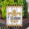 Evergreen Beautiful Home Suede Garden Flag