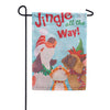 Jingle All the Way Double Sided Garden Flag