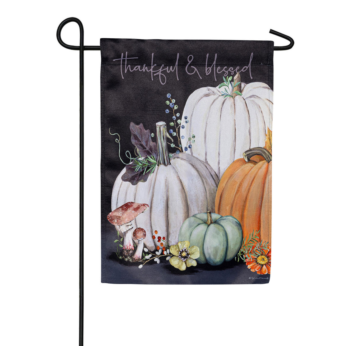 Beauty of Fall Double Sided Suede Garden Flag