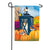 Harvest Lantern Double Sided Suede Garden Flag