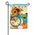 Bicycle Built for Fall Double Sided Suede Garden Flag