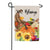 Grateful Cornucopia Double Sided Suede Garden Flag