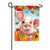 This Little Fall Piggy Double Sided Suede Garden Flag