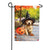 Goldens With Broom Double Sided Suede Garden Flag