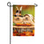 Bunny Pilgrims Double Sided Suede Garden Flag
