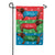 Jingle All The Way Dachshund Double Sided Suede Garden Flag