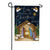 Evergreen Love Was Born Suede Garden Flag