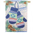 Winter Mittens Applique House Flag