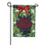 Merry Christmas Mistletoe Applique Garden Flag