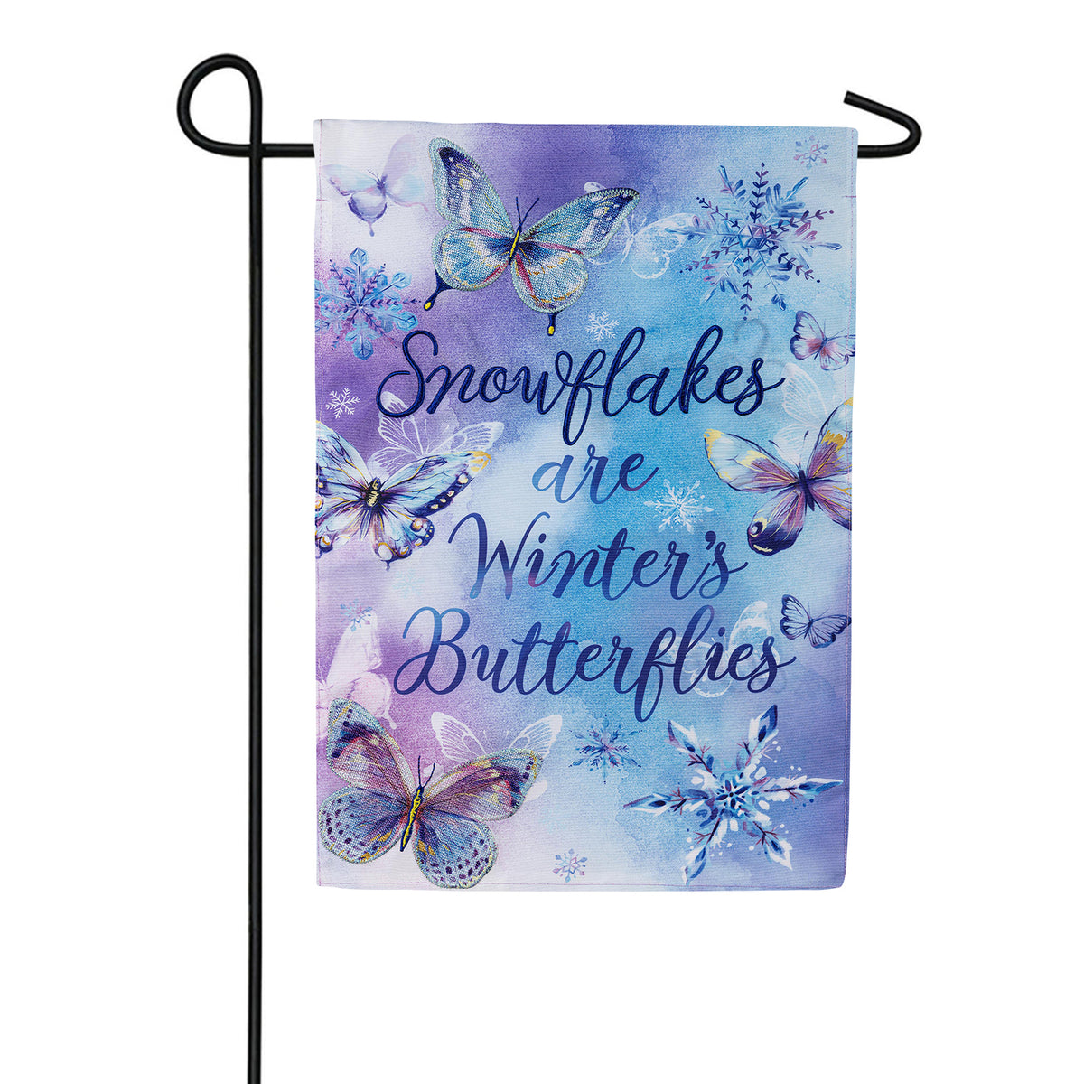 Season To Sparkle Applique Garden Flag