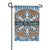 Evergreen Winter Snowflake Applique Garden Flag