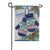 Evergreen Welcome Poinsettia Applique Garden Flag