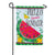 Evergreen Hello Sweet Summer Appliqued Garden Flag