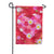 Heart A Flutter Floral Applique Garden Flag