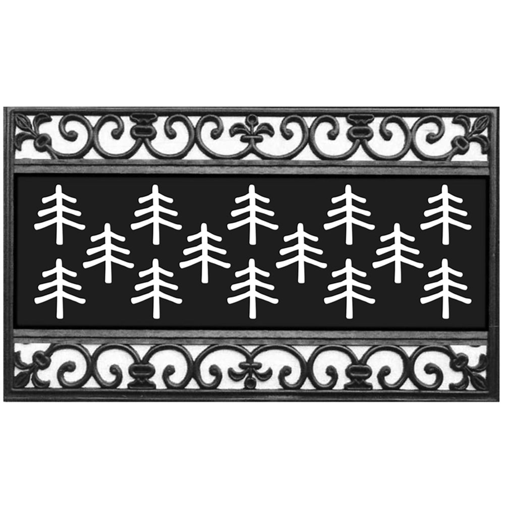 Fleur Scroll Kensington Coir Switch Mat Tray