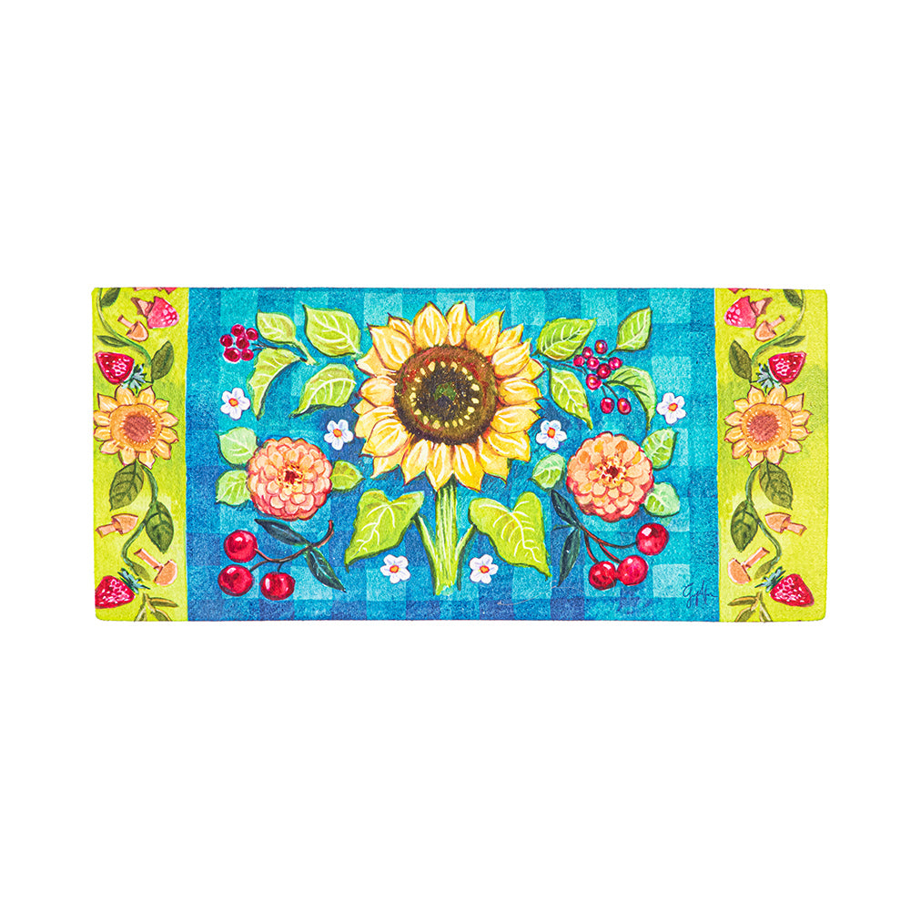 Evergreen Folk Sunflower Sassafras Switch Mat