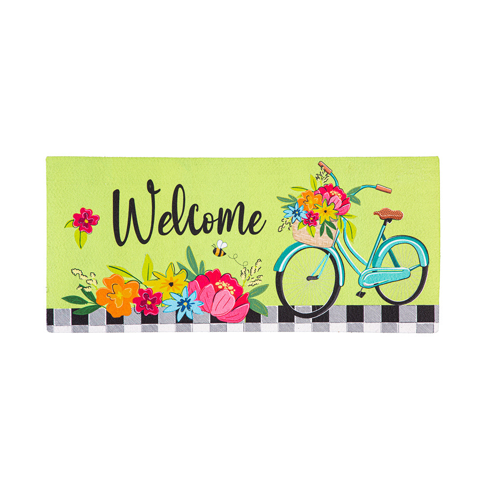 Evergreen Welcome Home Bicycle Sassafras Switch Mat