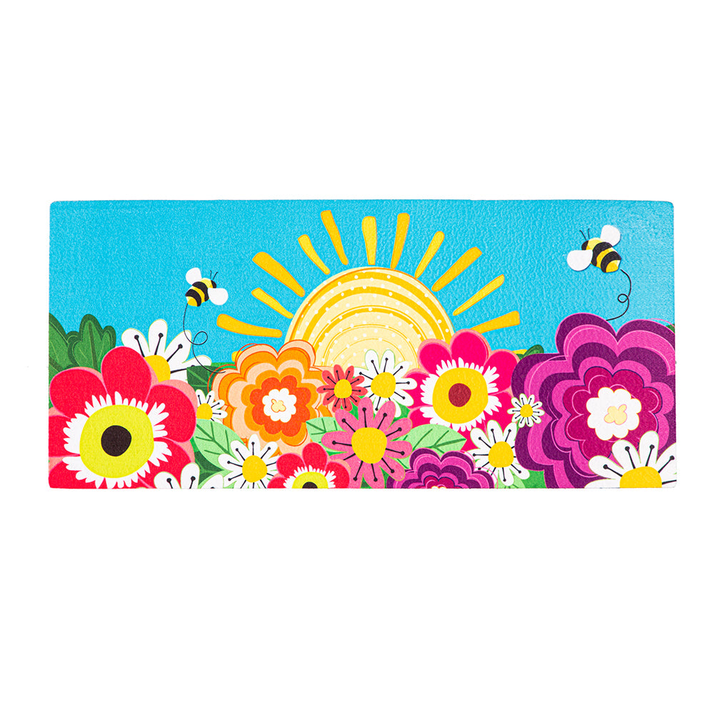 Evergreen Hello Sunshine Floral Sassafras Switch Mat