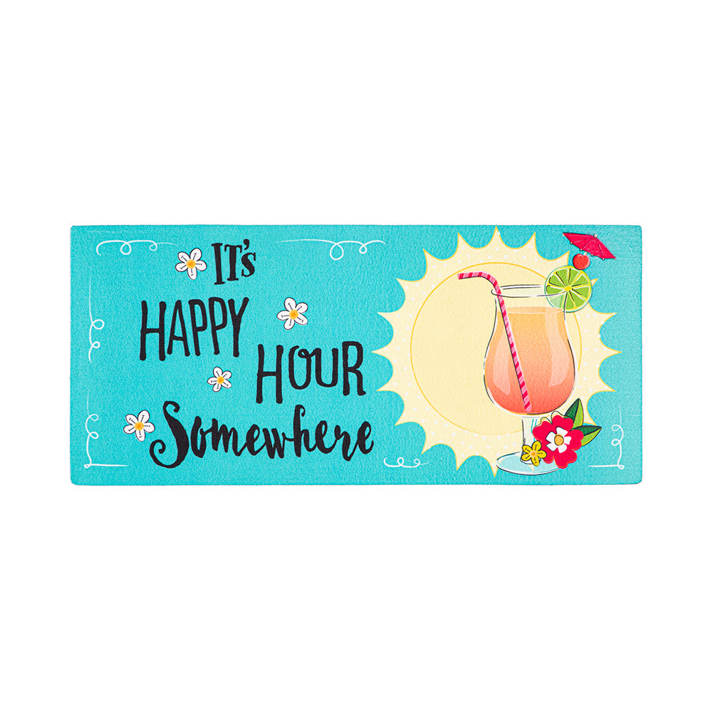 Evergreen It's Happy Hour Somewhere Sassafras Switch Mat