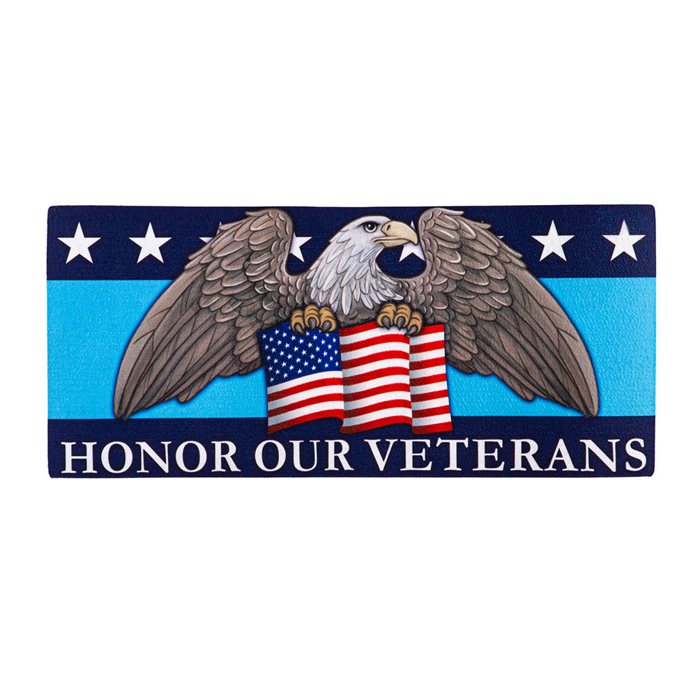 Evergreen Honor Our Veterans Sassafras Switch Mat