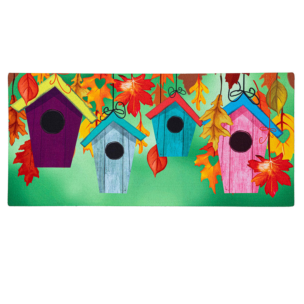Flock Of Bird Houses Sassafras Switch Mat