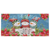 Christmas Cheer Snowmen Sassafras Switch Mat