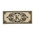 Cambridge Monogram Burlap Letter K Sassafras Switch Mat
