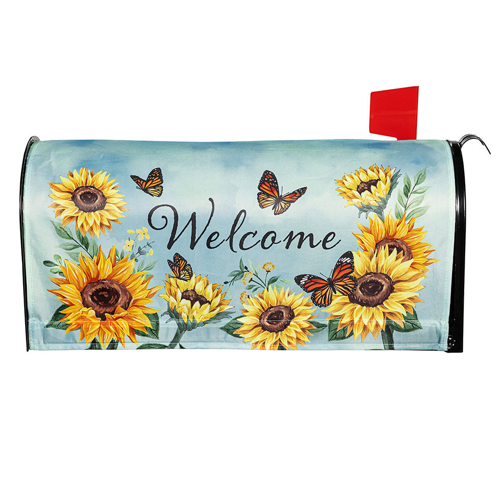 Evergreen Butterfly Glow Mailbox Cover