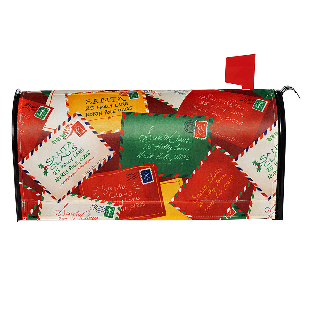 Evergreen Letters To Santa Mailbox Cover