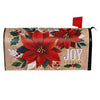 Evergreen Joy Poinsettia Mailbox Cover
