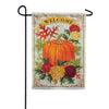 Evergreen Applique Garden Flag Vintage Welcome Autumn