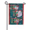 Evergreen Applique Garden Flag - Ho Ho Ho Christmas Icons