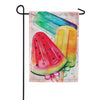 Evergreen Burlap Garden Flag - Summer Treats