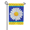 Evergreen Burlap Garden Flag - Dots & Daisy