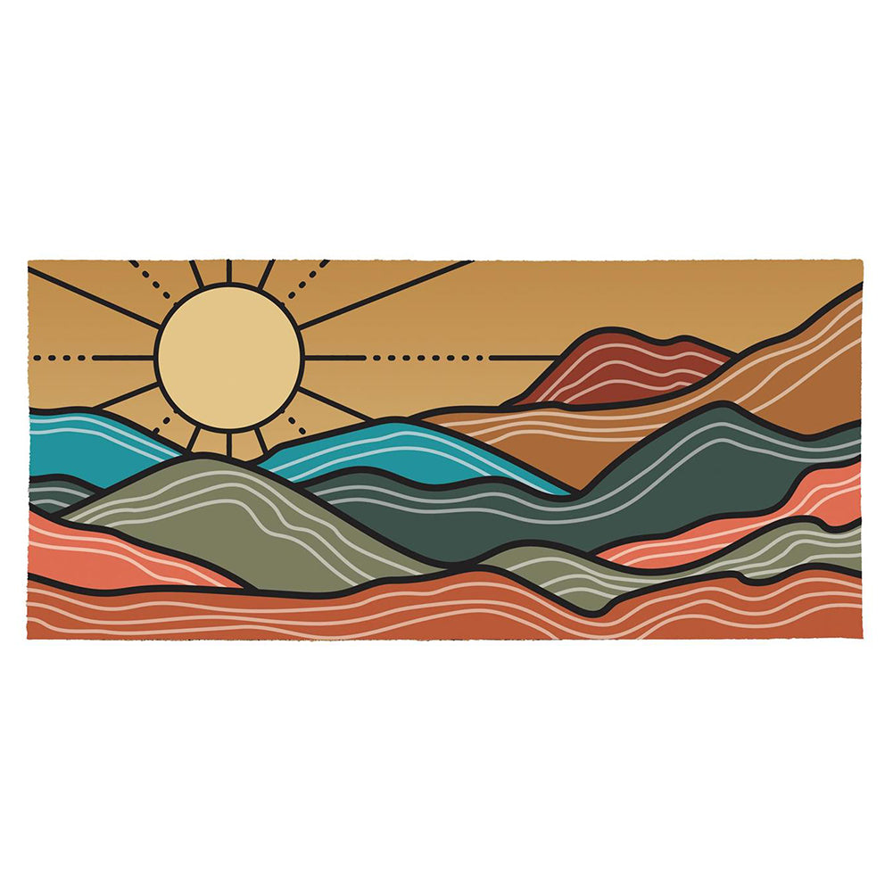 Evergreen Southwest Sunrise Flocked Coir Switch Mat