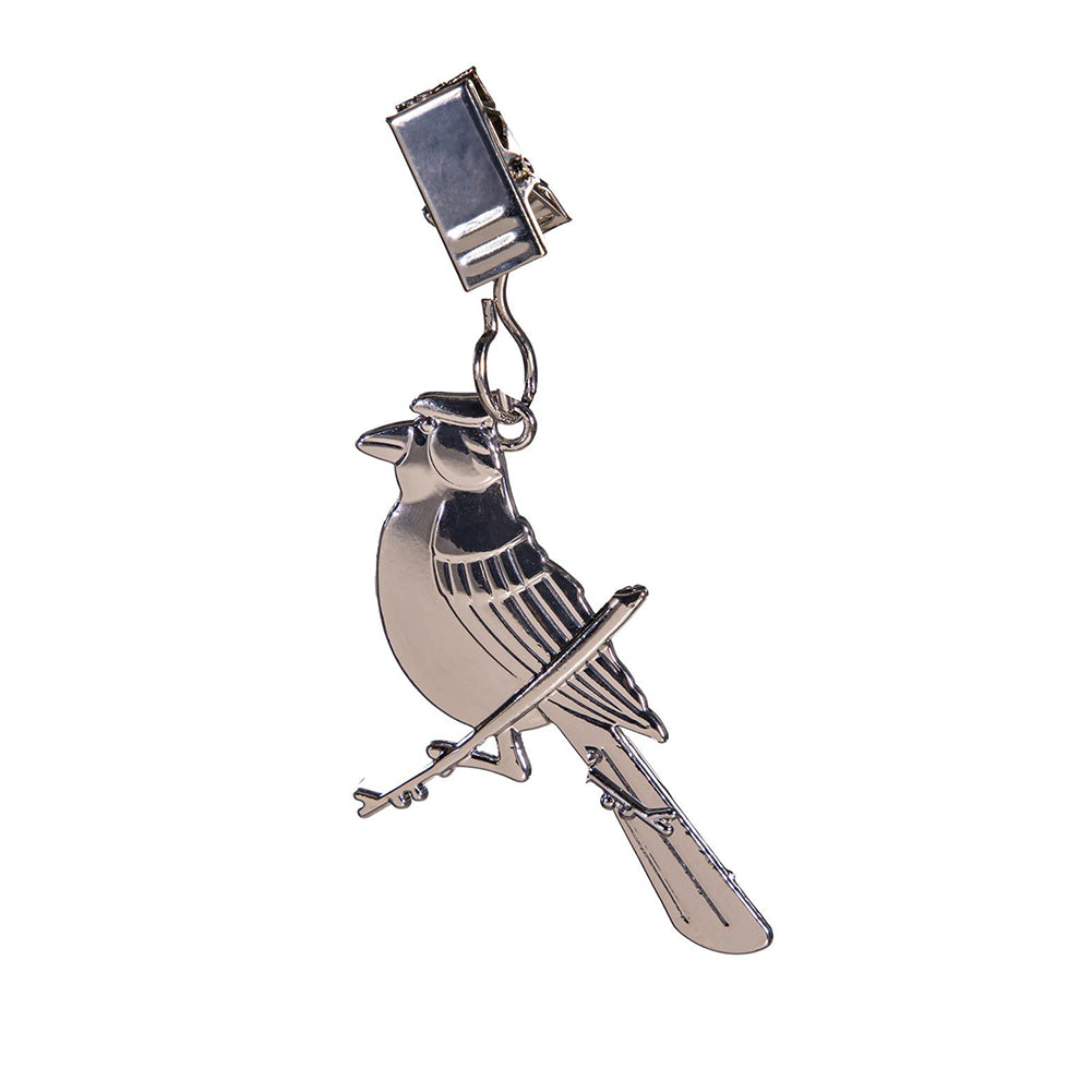Evergreen Metal Flag Clip - Songbird