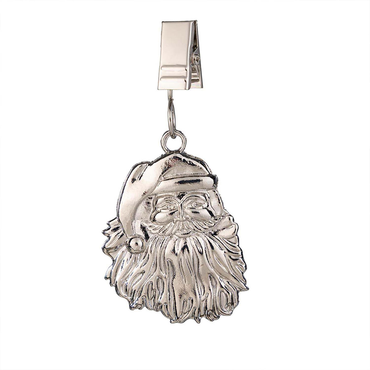 Evergreen Metal Flag Weight - Santa