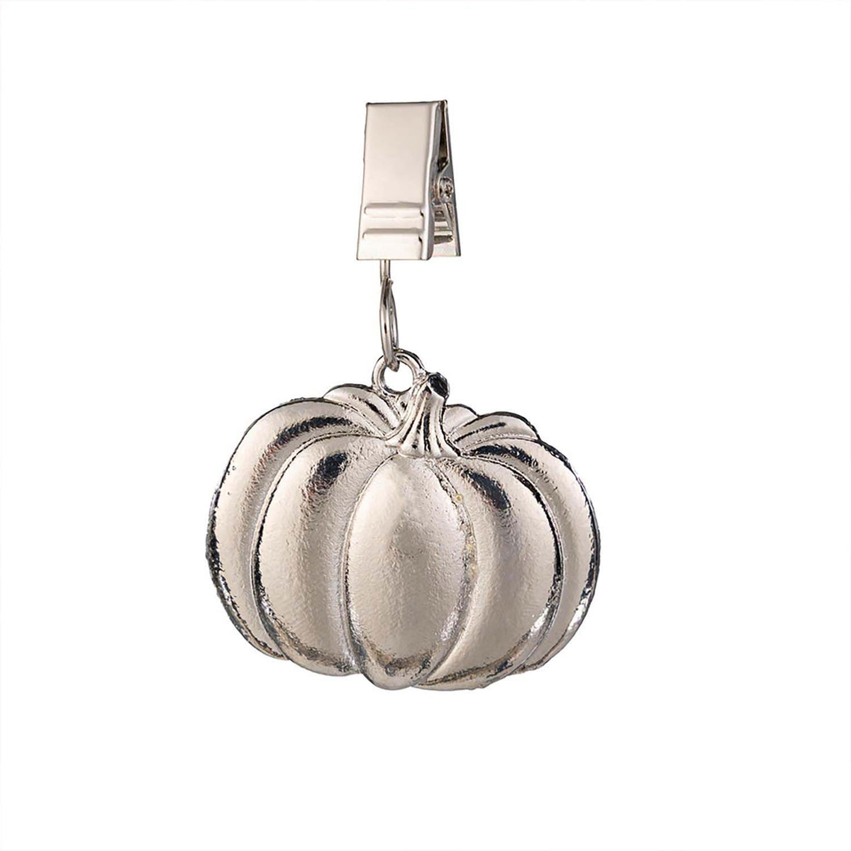 Evergreen Metal Flag Weight - Pumpkin