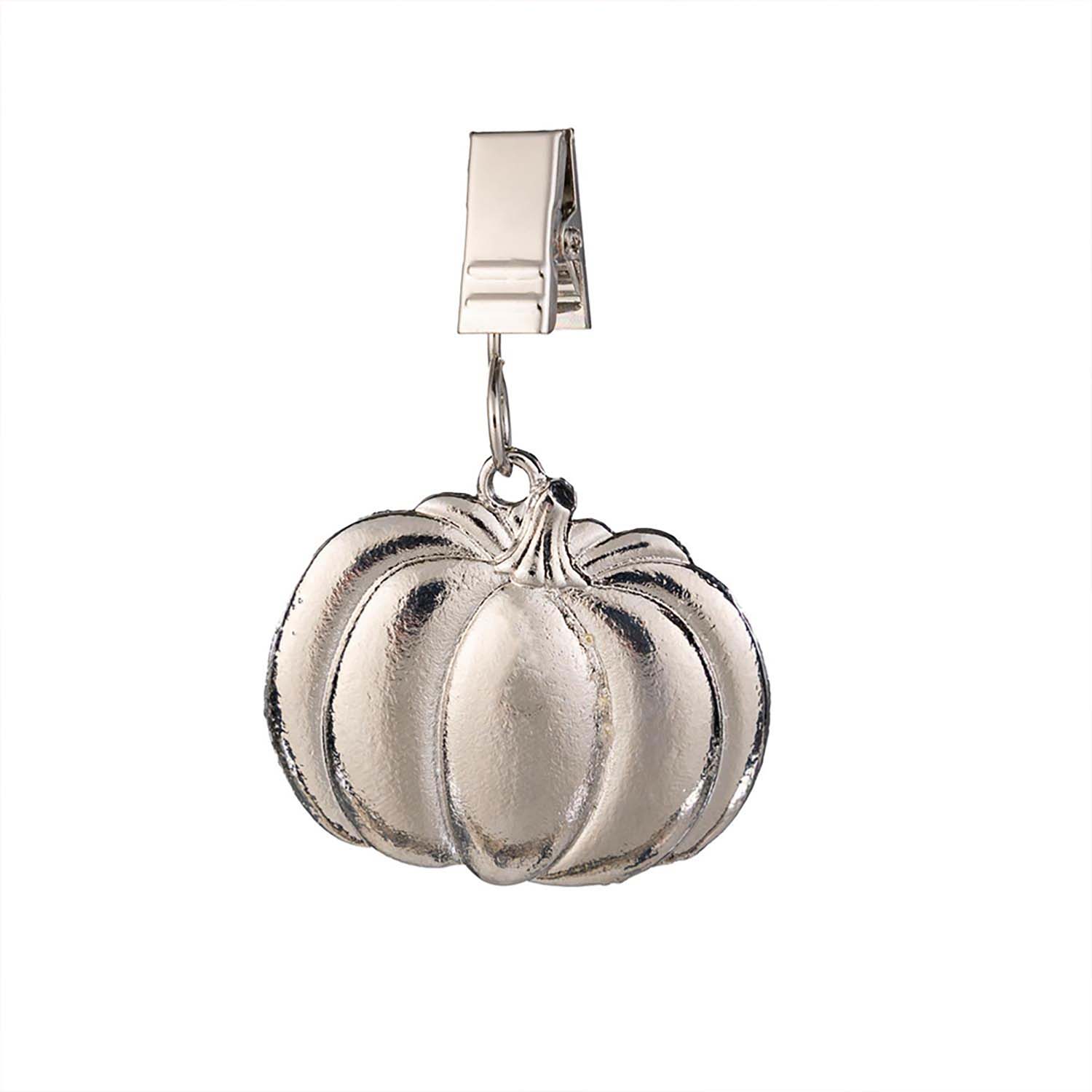 Evergreen Metal Flag Weight - Pumpkin