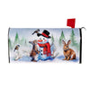 Evergreen Mailbox Cover - Snowman & Friends