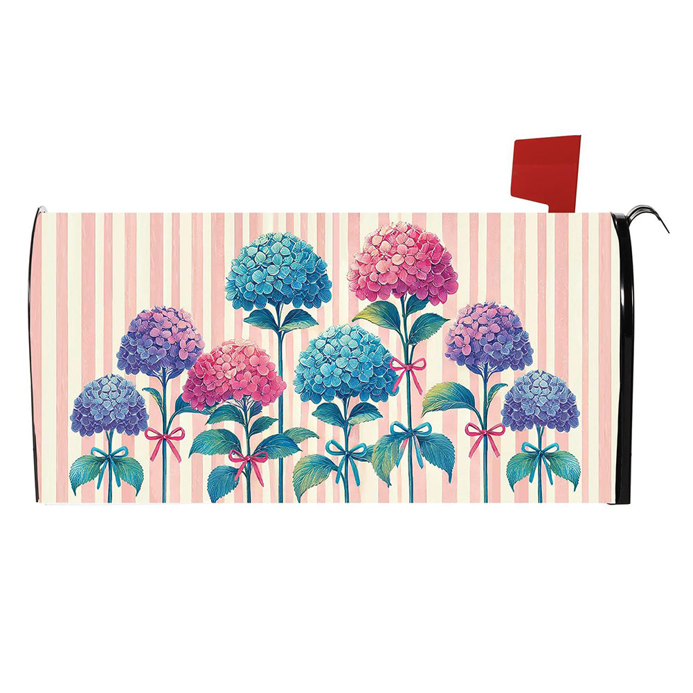 Evergreen Mailbox Cover - Vintage Hydrangea
