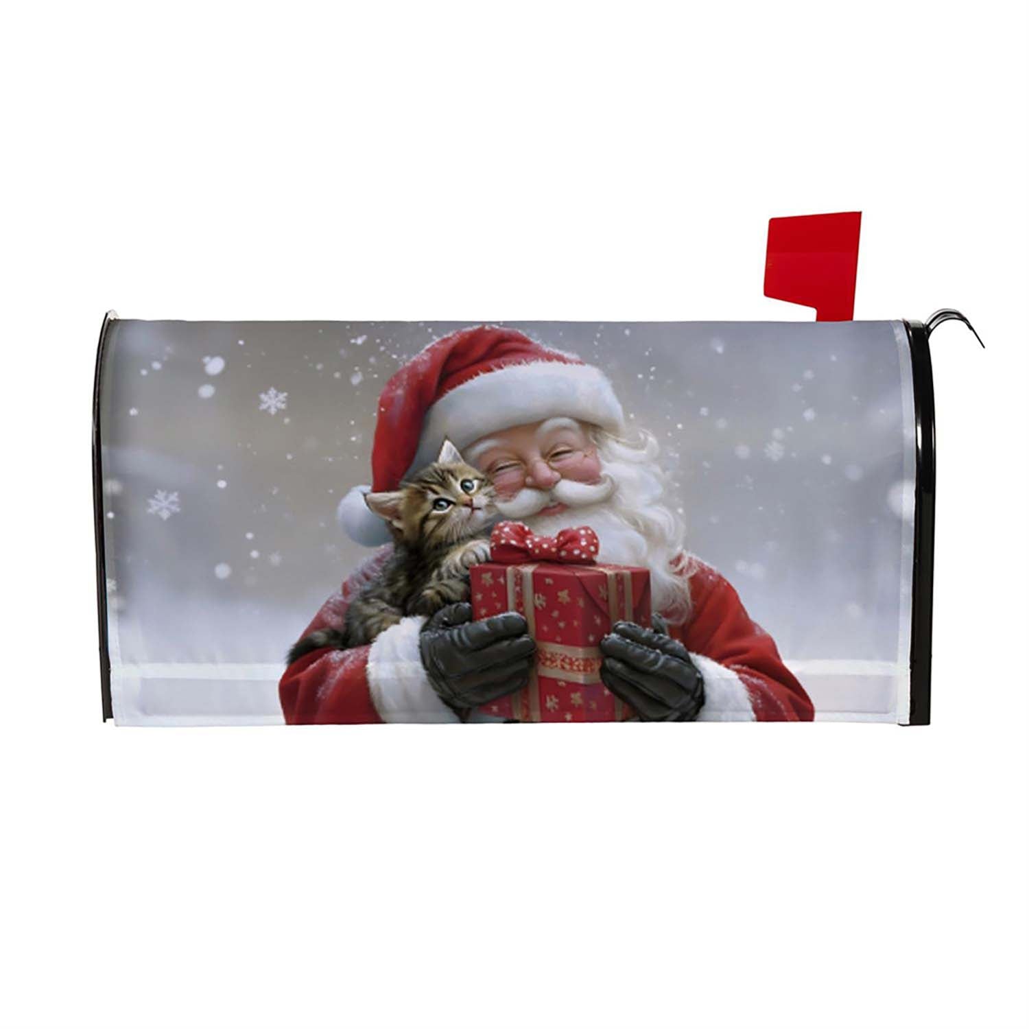 Evergreen Mailbox Cover - Purrfect Christmas Gift