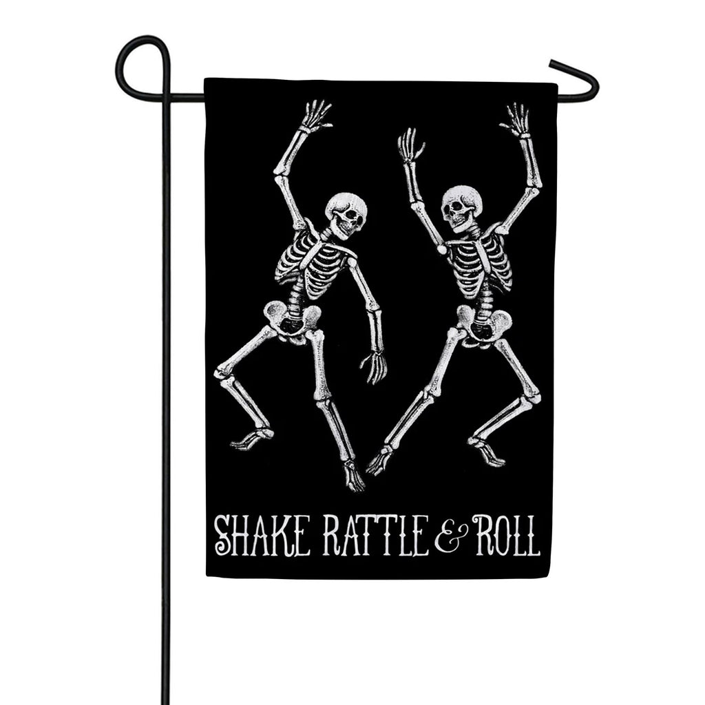 Evergreen Shake, Rattle & Roll Moire Garden Flag