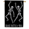 Evergreen Shake, Rattle & Roll Moire House Flag