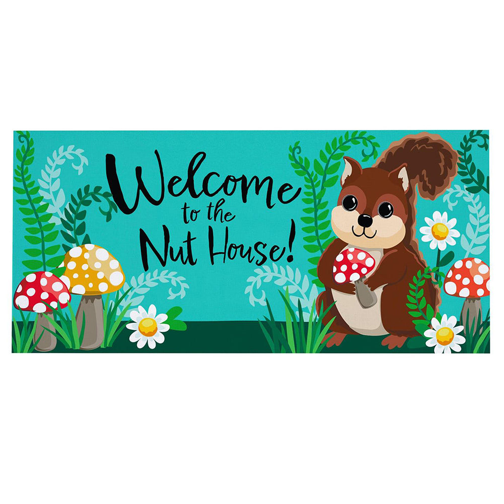 Evergreen Sassafras Switch Mat - Nutty Squirrel