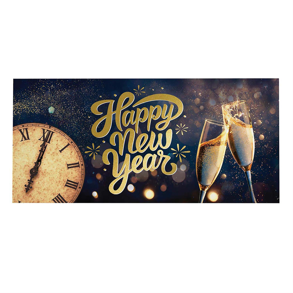 Evergreen Happy New Year Celebration Sassafras Switch Mat