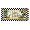 Evergreen Merry Christmas Holly Sassafras Switch Mat