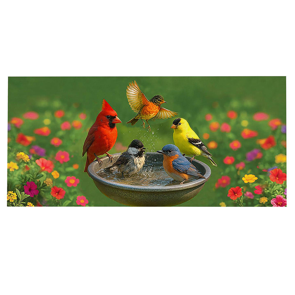 Evergreen Sassafras Switch Mat - Bathing Birds